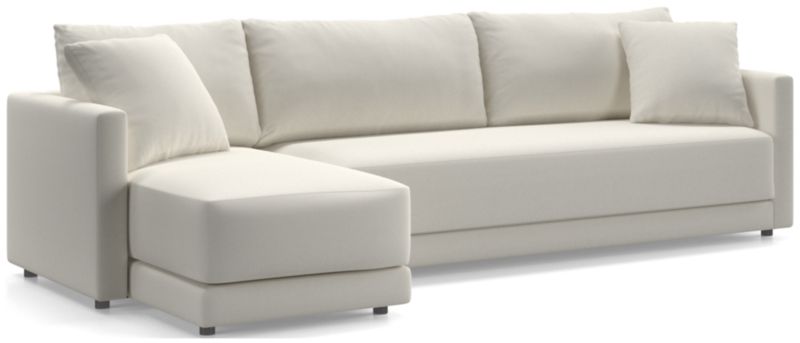 Gather 2-Piece Chaise Bench Sectional Sofa - image 0 of 12