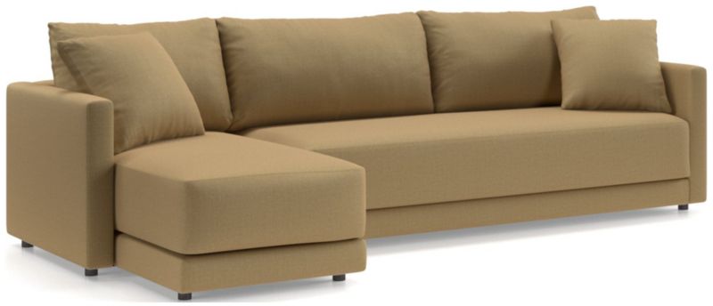 Gather 2-Piece Chaise Bench Sectional Sofa - image 0 of 12