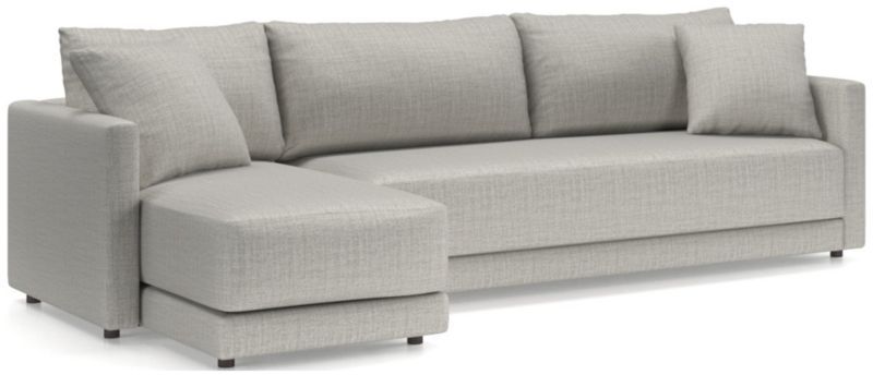 Gather 2-Piece Chaise Bench Sectional Sofa - image 0 of 12