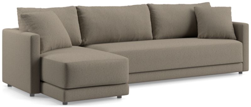 Gather 2-Piece Chaise Bench Sectional Sofa - image 0 of 12