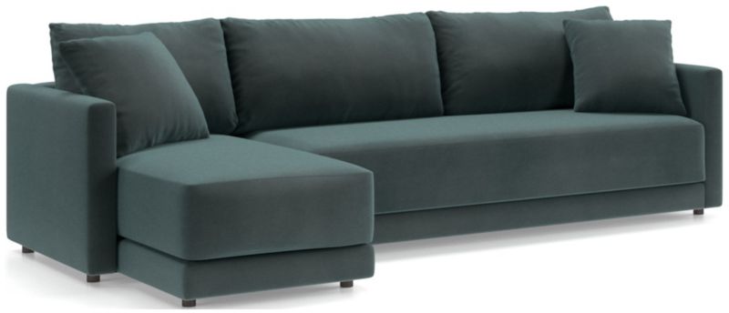 Gather 2-Piece Chaise Bench Sectional Sofa - image 0 of 12