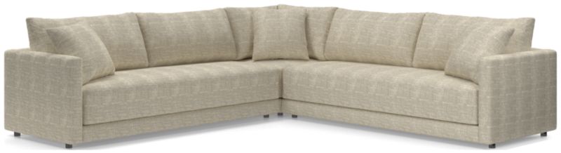 Gather 3-Piece L-Shaped Bench Sectional Sofa - image 0 of 10