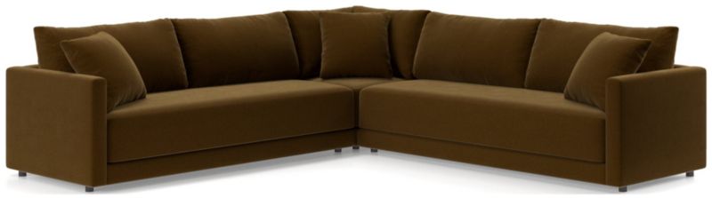 Gather 3-Piece L-Shaped Bench Sectional Sofa - image 0 of 10