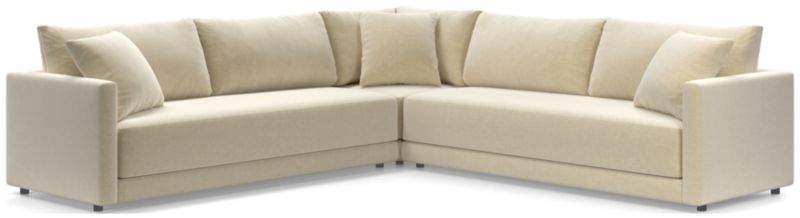 Gather 3-Piece L-Shaped Bench Sectional Sofa - image 0 of 10