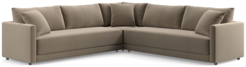 Gather 3-Piece L-Shaped Bench Sectional Sofa - image 0 of 10