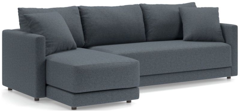 Gather 2-Piece Chaise Apartment Bench Sectional Sofa - image 0 of 12