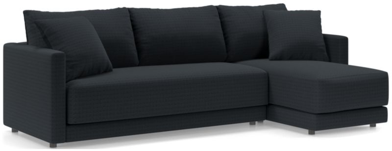 Gather 2-Piece Chaise Apartment Bench Sectional - image 0 of 12