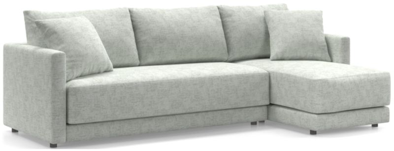 Gather 2-Piece Chaise Apartment Bench Sectional - image 0 of 13