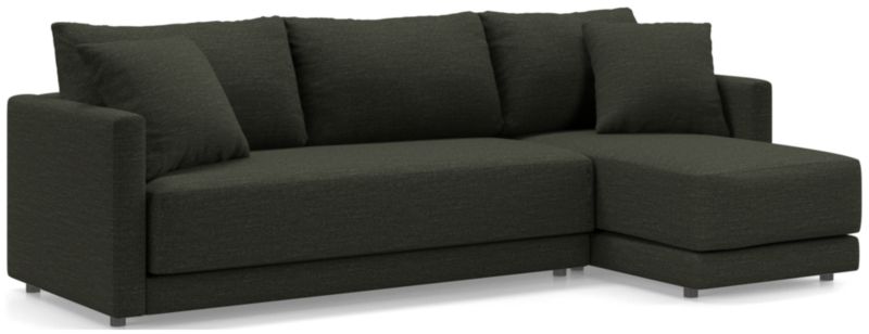 Gather 2-Piece Chaise Apartment Bench Sectional - image 0 of 12