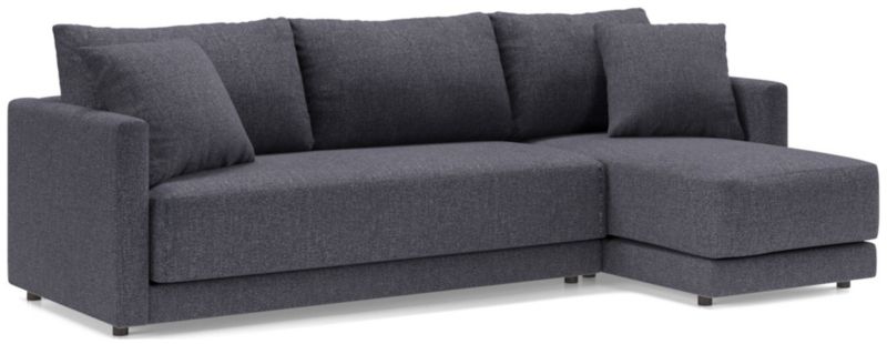 Gather 2-Piece Chaise Apartment Bench Sectional - image 0 of 12