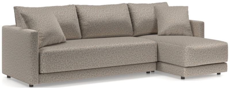 Gather 2-Piece Chaise Apartment Bench Sectional - image 0 of 12