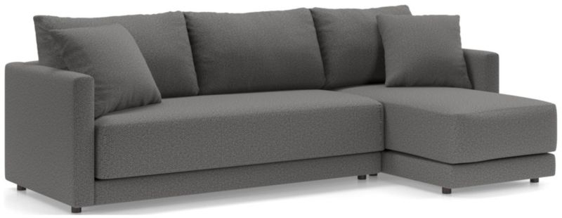 Gather 2-Piece Chaise Apartment Bench Sectional - image 0 of 12