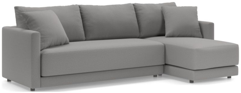 Gather 2-Piece Chaise Apartment Bench Sectional - image 0 of 12