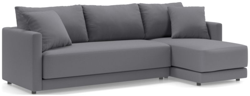 Gather 2-Piece Chaise Apartment Bench Sectional - image 0 of 12