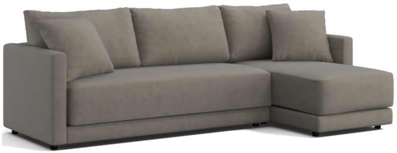 Gather 2-Piece Chaise Apartment Bench Sectional - image 0 of 12