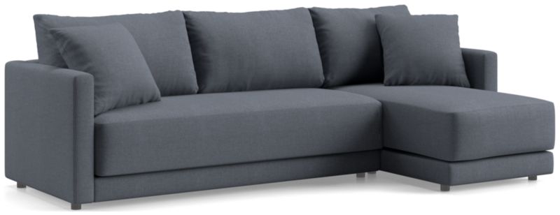 Gather 2-Piece Chaise Apartment Bench Sectional - image 0 of 12