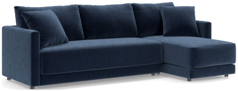 Gather 2-Piece Chaise Apartment Bench Sectional - image 0 of 12