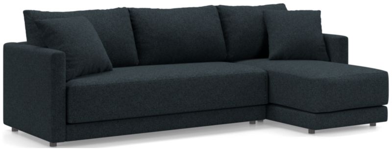 Gather 2-Piece Chaise Apartment Bench Sectional - image 0 of 12