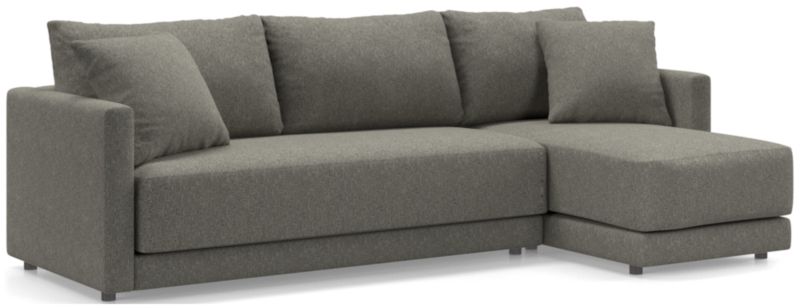 Gather 2-Piece Chaise Apartment Bench Sectional - image 0 of 12