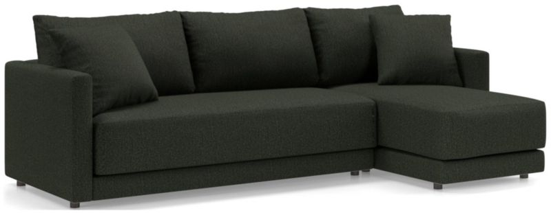 Gather 2-Piece Chaise Apartment Bench Sectional - image 0 of 12