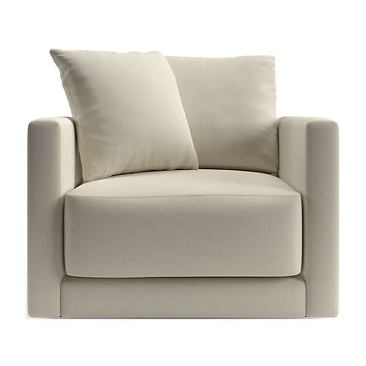 Evere Fabric in Ivory Custom Furniture Crate & Barrel Canada