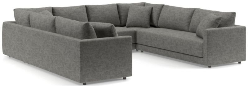 Gather 5-Piece U-Shaped Bench Sectional Sofa - image 0 of 12