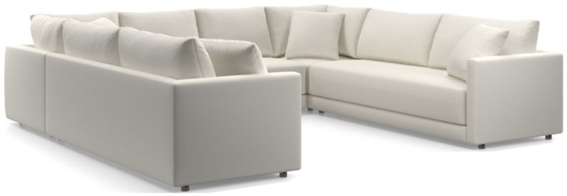 Gather 5-Piece U-Shaped Bench Sectional Sofa - image 0 of 11