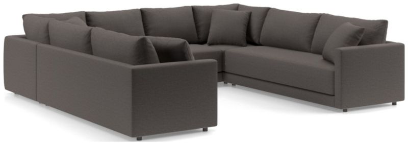 Gather 5-Piece U-Shaped Bench Sectional Sofa - image 0 of 11