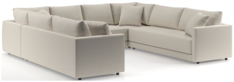 Gather 5-Piece U-Shaped Bench Sectional Sofa - image 0 of 11