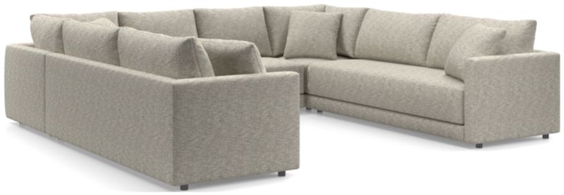 Gather 5-Piece U-Shaped Bench Sectional Sofa - image 0 of 11