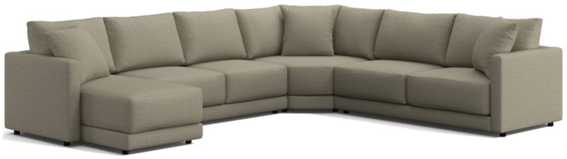 Gather 4-Piece Wedge Sectional Sofa with Chaise Lounge - image 0 of 6