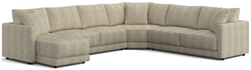 Gather 4-Piece Wedge Sectional Sofa with Chaise Lounge - image 0 of 6