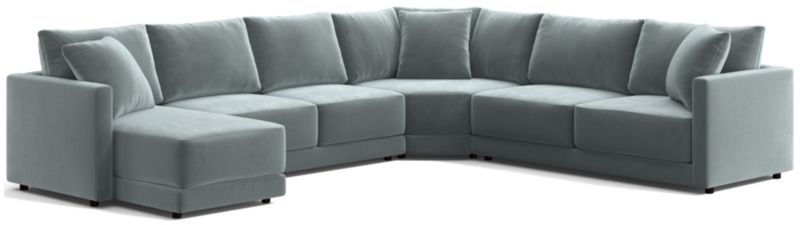 Gather 4-Piece Wedge Sectional Sofa with Chaise Lounge - image 0 of 6