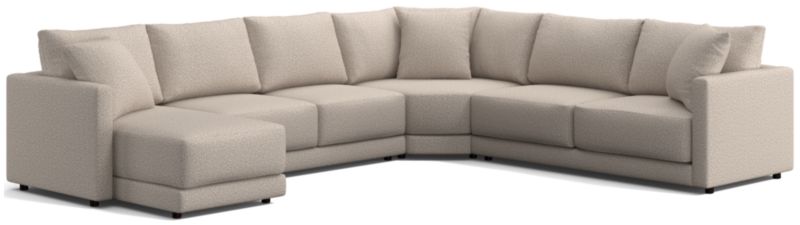 Gather 4-Piece Wedge Sectional Sofa with Chaise Lounge - image 0 of 6