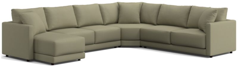 Gather 4-Piece Wedge Sectional Sofa with Chaise Lounge - image 0 of 6