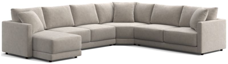 Gather 4-Piece Wedge Sectional Sofa with Chaise Lounge - image 0 of 6