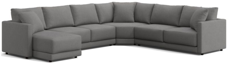 Gather 4-Piece Wedge Sectional Sofa with Chaise Lounge - image 0 of 6