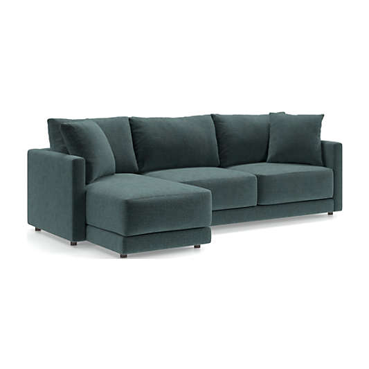 Gather 2-Piece Apartment Sectional Sofa with Left-Arm Chaise