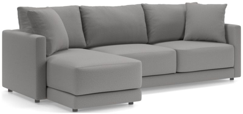 Gather 2-Piece Apartment Sectional Sofa with Left-Arm Chaise - image 0 of 12