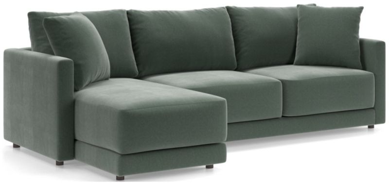 Gather 2-Piece Apartment Sectional Sofa with Left-Arm Chaise - image 0 of 12