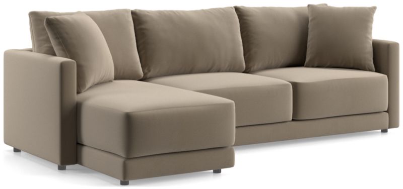 Gather 2-Piece Apartment Sectional Sofa with Left-Arm Chaise - image 0 of 12