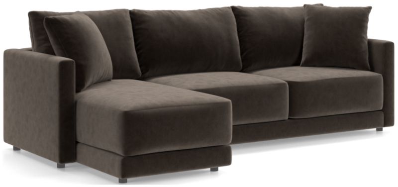 Gather 2-Piece Apartment Sectional Sofa with Left-Arm Chaise - image 0 of 12