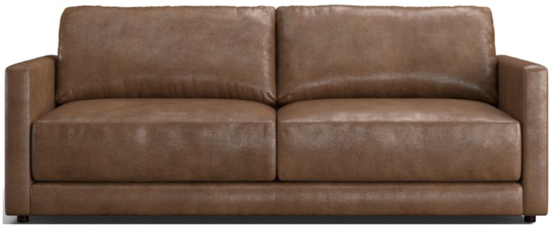 Gather Leather Sofa - image 0 of 10