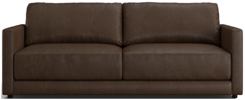 Gather Leather Sofa - image 0 of 10