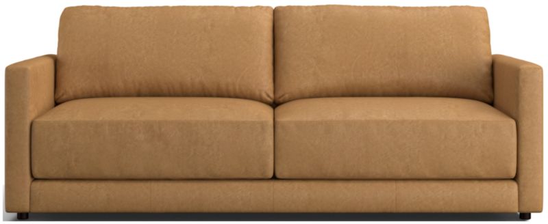 Gather Leather Sofa - image 0 of 10