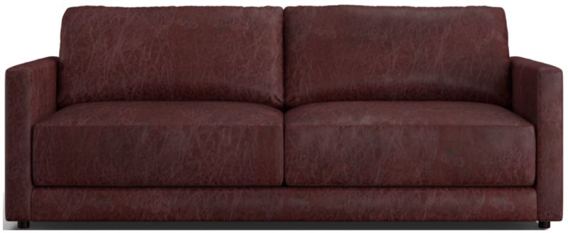 Gather Leather Sofa - image 0 of 10