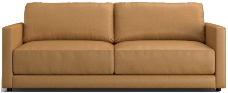 Gather Leather Sofa - image 0 of 11