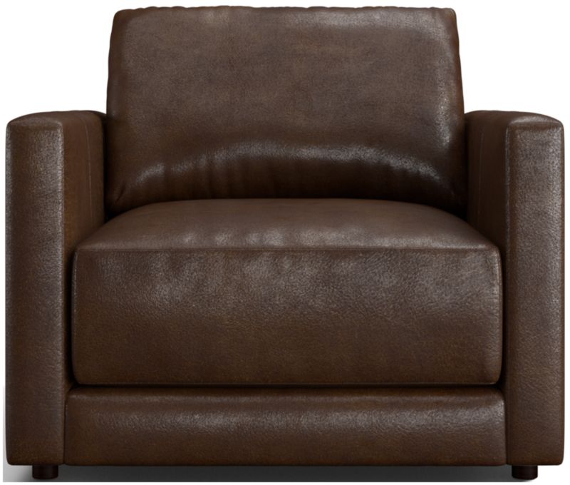 Gather Leather Chair - image 0 of 9