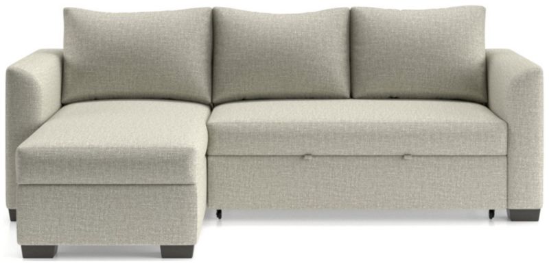 Bedford 2-Piece Sleeper Sectional Sofa with Storage Chaise - image 0 of 8