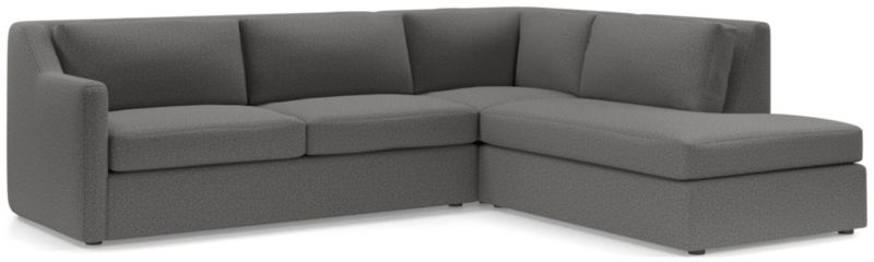 Notch 3-Piece Right-Arm Bumper Sectional Sofa - image 0 of 4